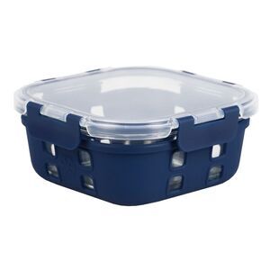 Michael Graves Design Square 17 Ounce High Borosilicate Glass Food Storage 3 Set